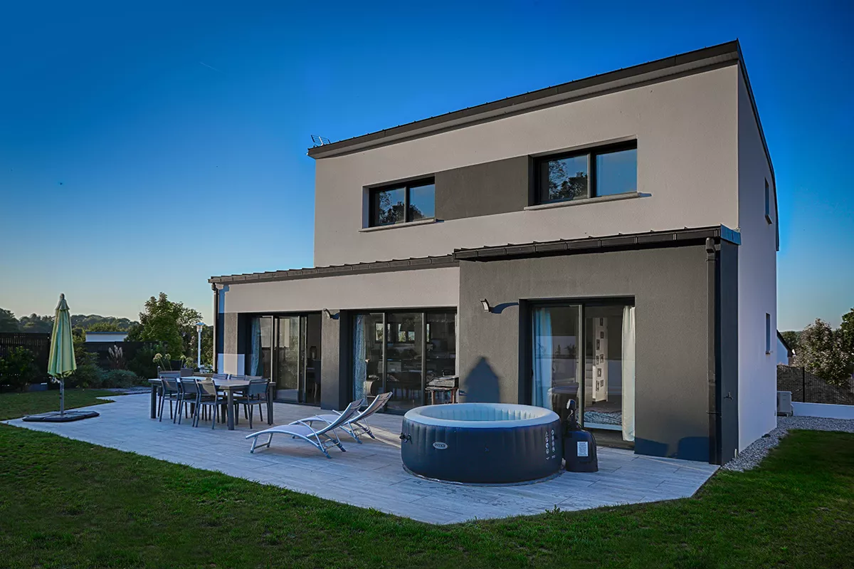 Maison Contemporaine - Morbihan - Piscine 