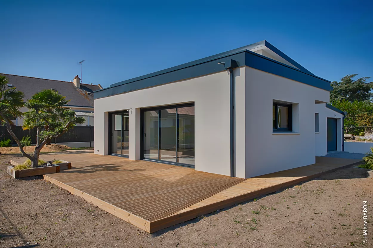 Constructeur de maison contemporaine à Guérande, Loire-Atlantique, Pays de la Loire (44)