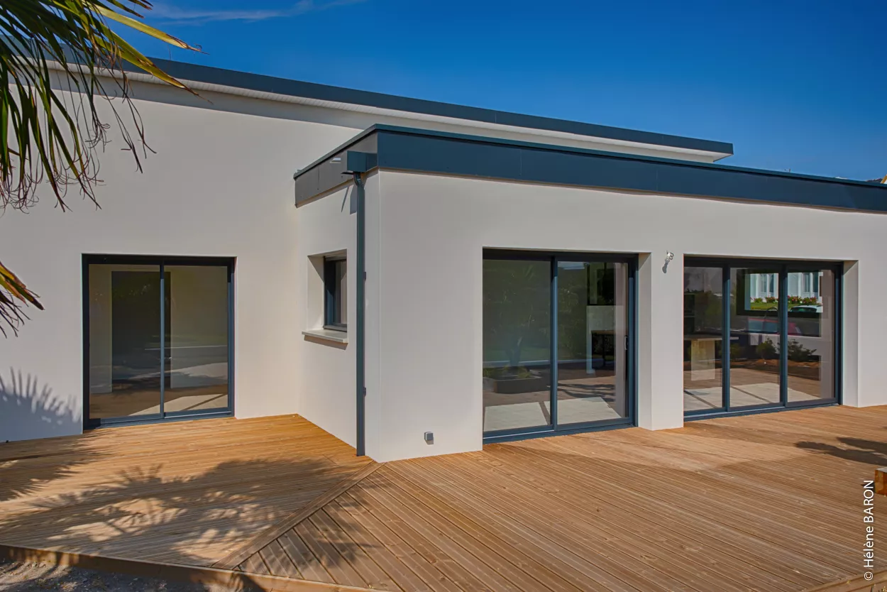 Conception de maison contemporaine à Guérande, Loire-Atlantique, Pays de la Loire (44)