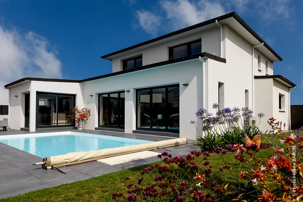 Construction de maison avec piscine à Nantes, Loire-Atlantique, Pays de la Loire (44)