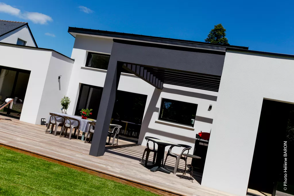 Maison contemporaine plain pied - St Etienne de Montluc