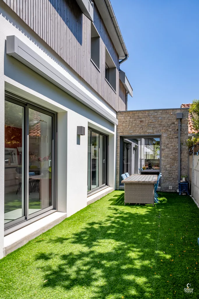 Jardin - maison - construction