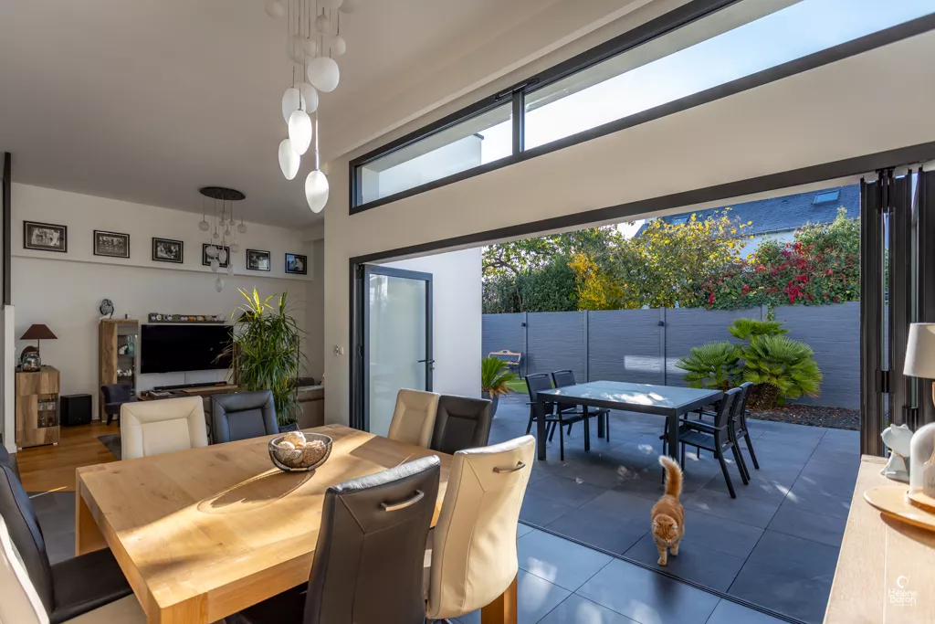 Ouverture totale entre intérieur et extérieur