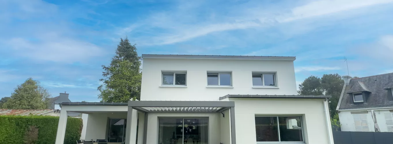 Maison contemporaine à Saint-Nolff dans le Morbihan