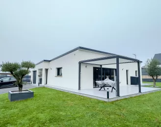 Maison plain pied moderne dans le Morbihan